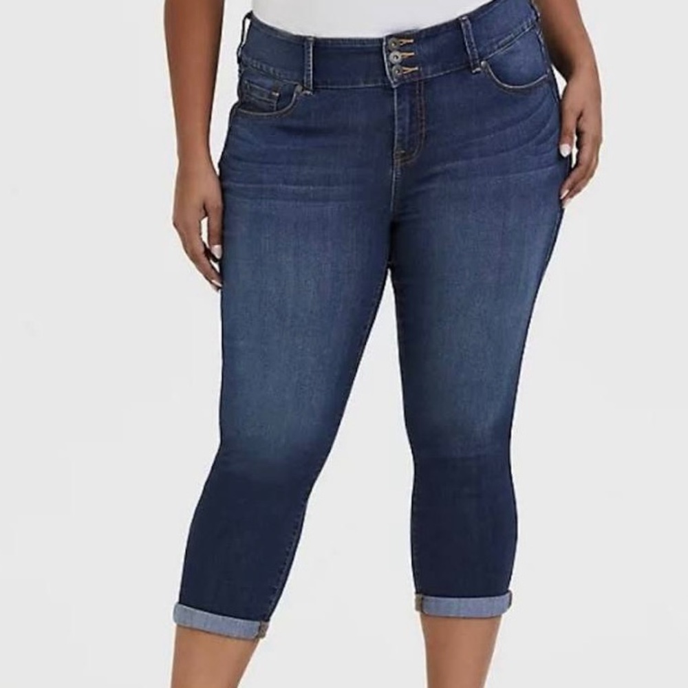 Torrid Crop Jegging jeans